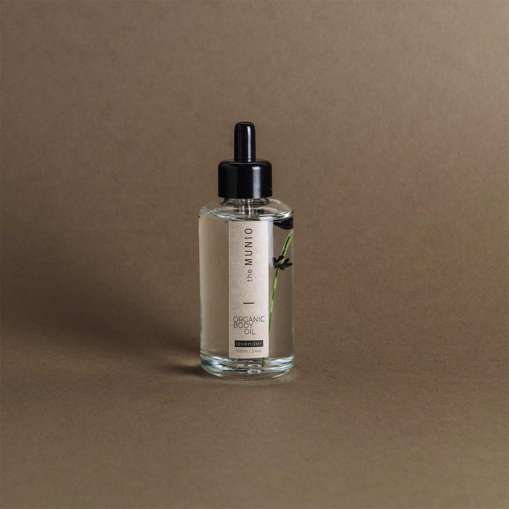 Lavender organic body oil