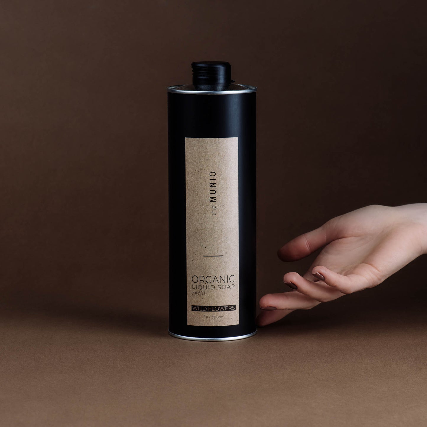 Wild flowers organic liquid soap refill 1000ml