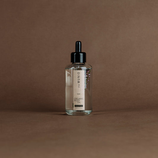 Heather organic body oil