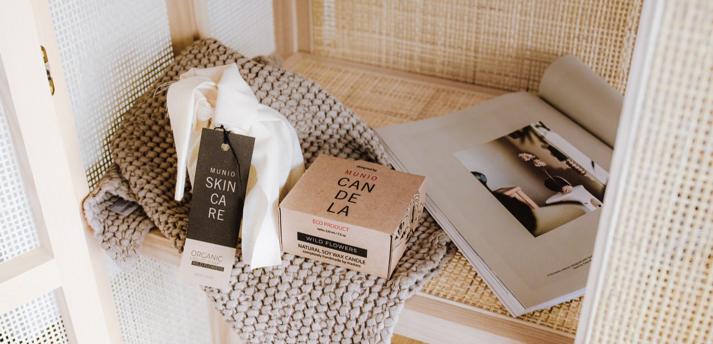 Organic skincare gift