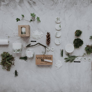 MOSS SCENTED SOY WAX ROUNDS