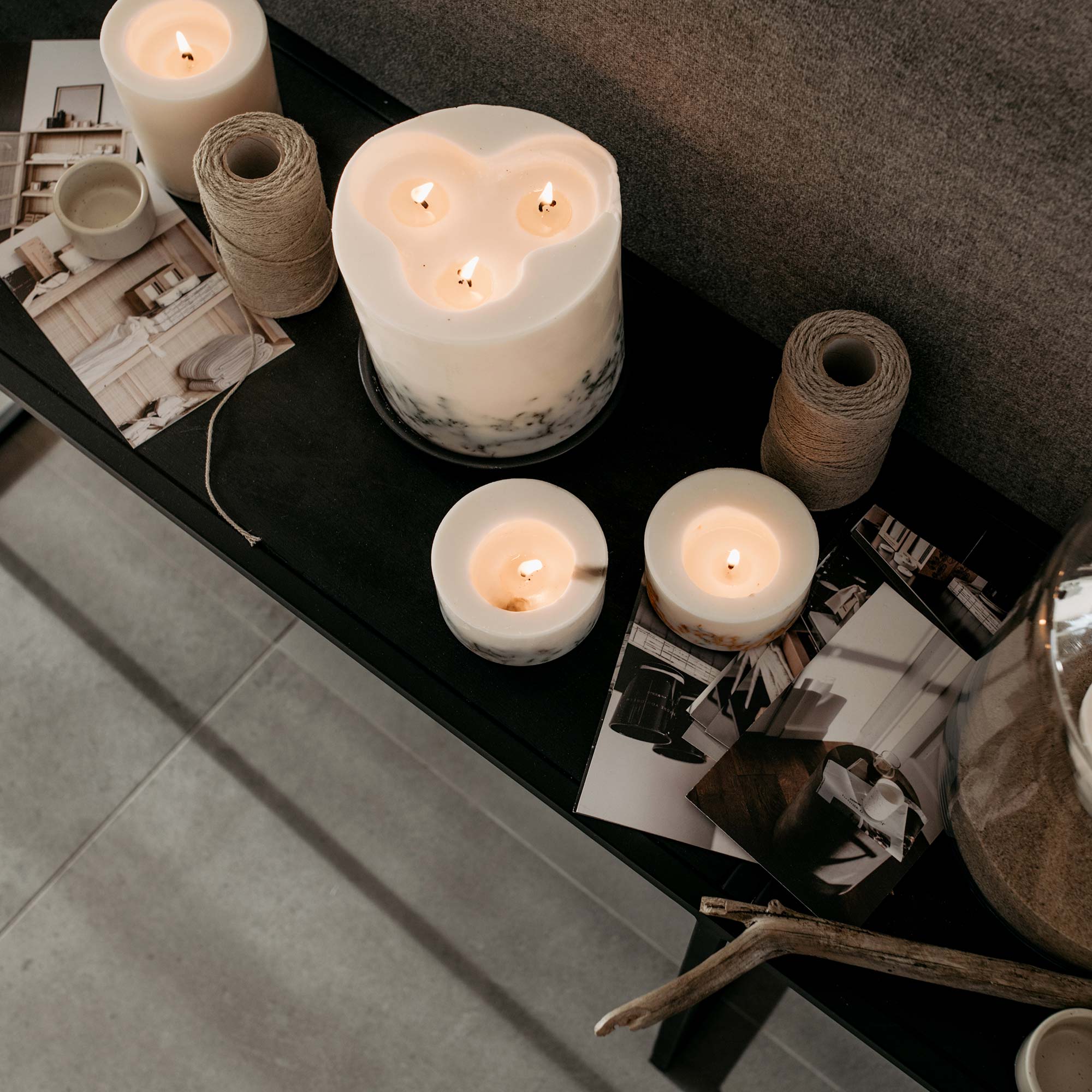 MOSS LARGE 3-WICK CANDLE